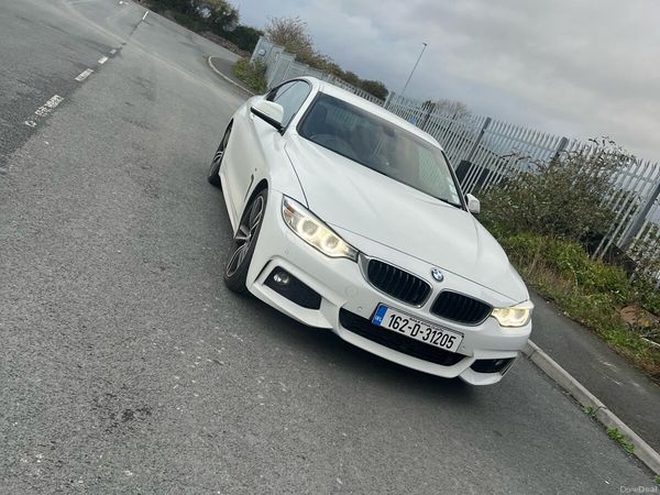 BMW 4-Series Coupe, Petrol, 2016, White