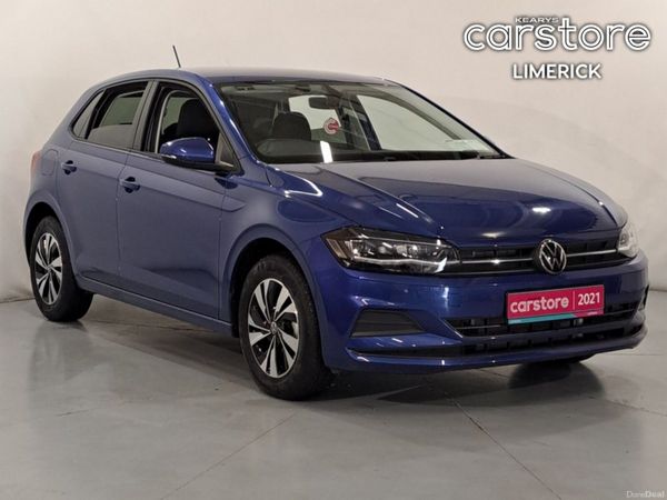 Volkswagen Polo Hatchback, Petrol, 2021, Blue