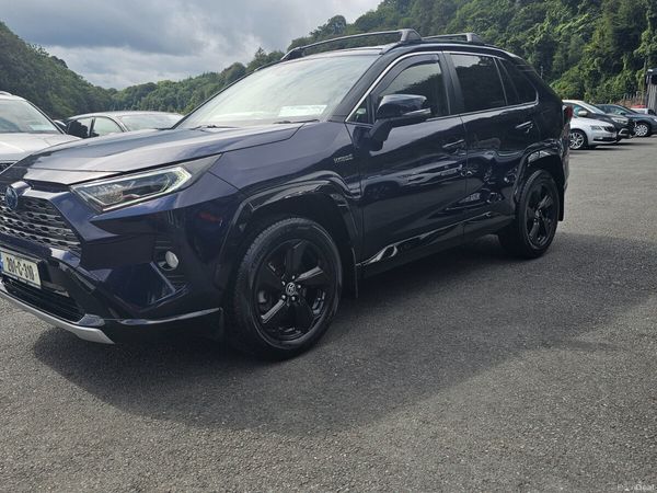 Toyota RAV4 SUV, Petrol Hybrid, 2020, Blue