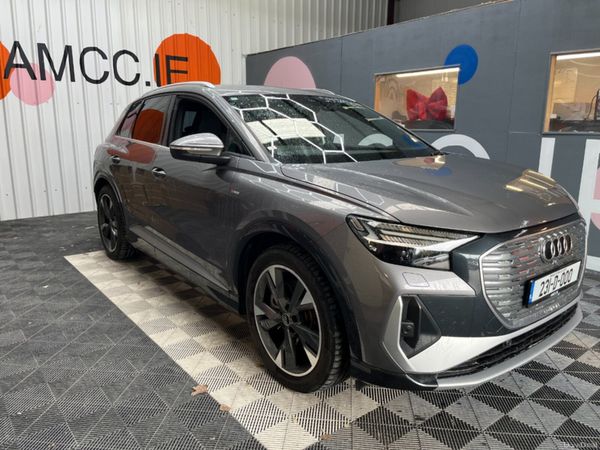 Audi Q4 e-tron SUV, Electric, 2023, Grey