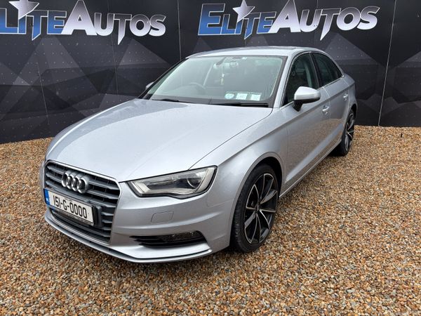 Audi A3 Saloon, Petrol, 2015, Silver