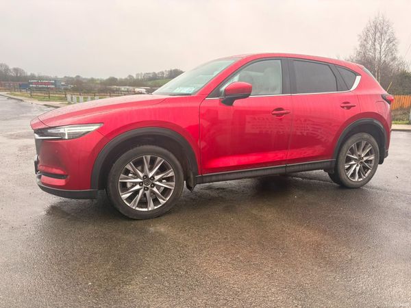 Mazda CX-5 SUV, Diesel, 2019, Red