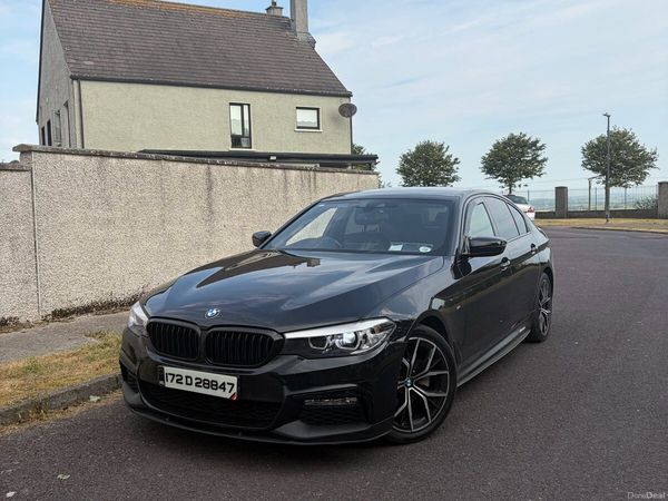 BMW 5-Series Saloon, Diesel, 2017, Black