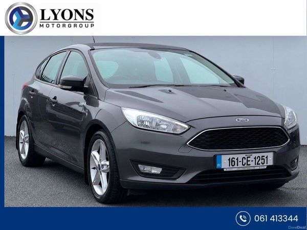 Ford Focus Hatchback, Petrol, 2016, Grey