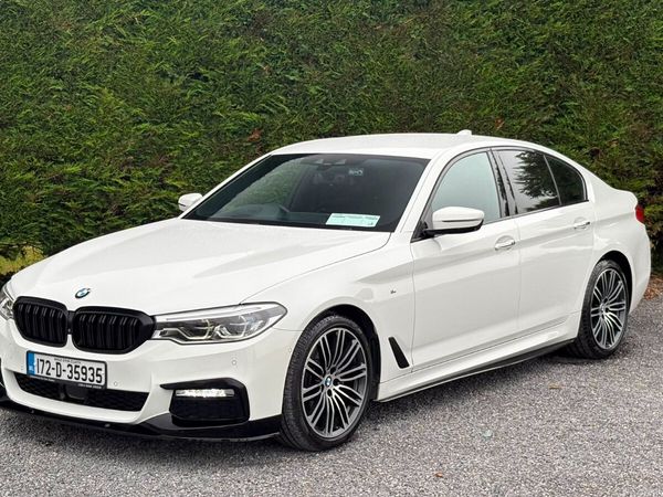 BMW 5-Series Saloon, Diesel, 2017, White