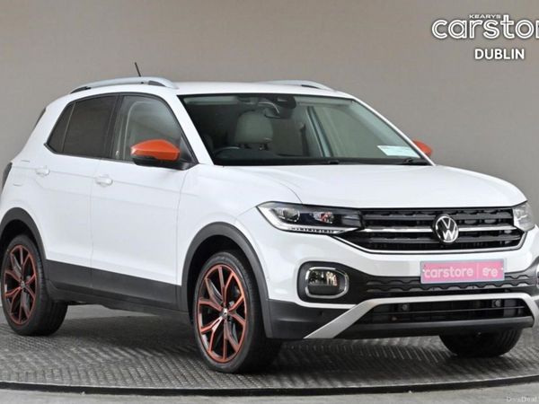 Volkswagen T-Cross SUV, Petrol, 2020, White