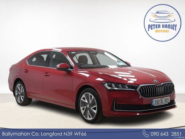 Skoda Superb Saloon, Diesel, 2024, Red