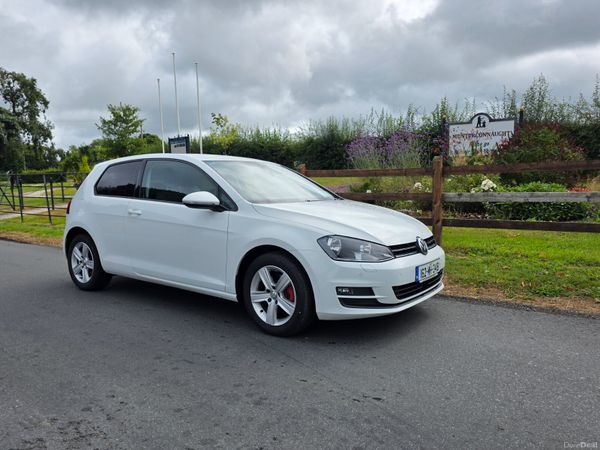 Volkswagen Golf Hatchback, Diesel, 2016, White