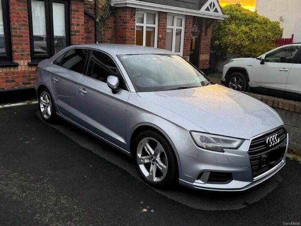 Audi A3 Saloon, Petrol, 2017, Silver