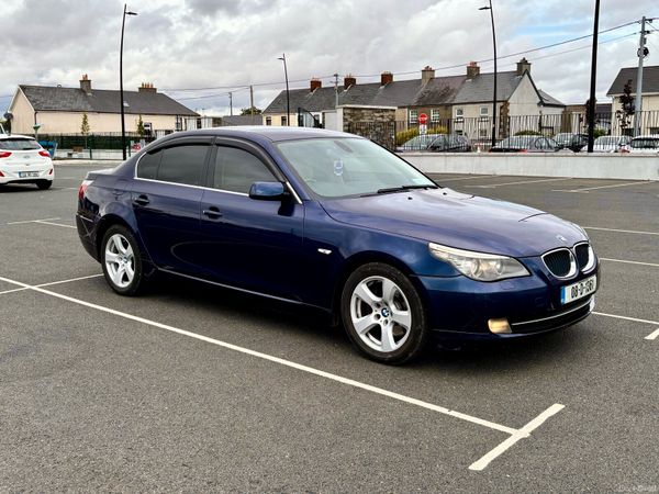 BMW 5-Series Saloon, Diesel, 2008, Blue