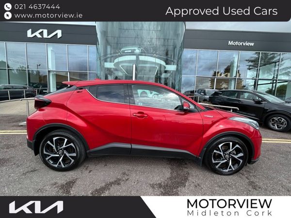 Toyota C-HR Hatchback, Petrol Hybrid, 2021, Red