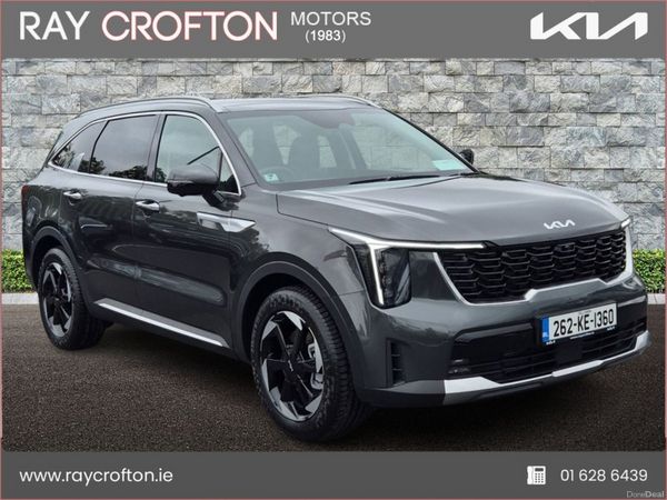 Kia Sorento SUV, Petrol Plug-in Hybrid, 2026, Grey