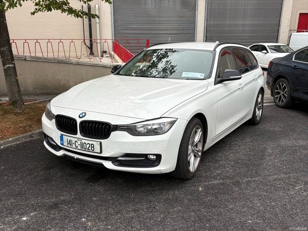 BMW 3-Series Estate, Diesel, 2014, White