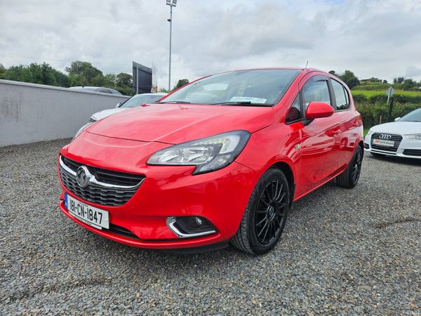 Vauxhall Corsa Hatchback, Petrol, 2018, Red