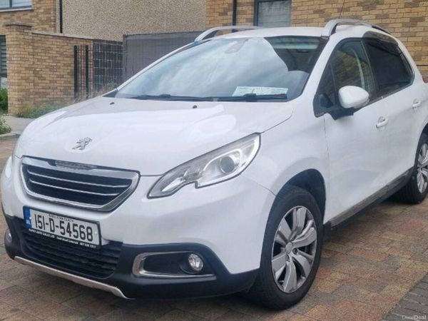 Peugeot 2008 SUV, Petrol, 2015, White