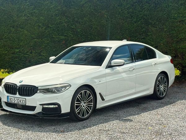 BMW 5-Series Saloon, Diesel, 2017, White