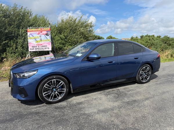 BMW 5-Series Saloon, Petrol Plug-in Hybrid, 2025, Blue