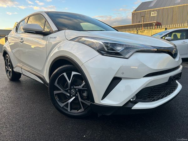 Toyota C-HR Hatchback, Petrol Hybrid, 2018, White