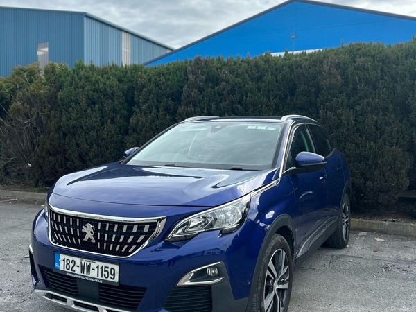 Peugeot 3008 Hatchback, Diesel, 2018, Blue