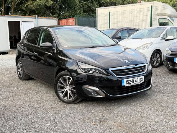 Peugeot 308 Hatchback, Petrol, 2015, Black
