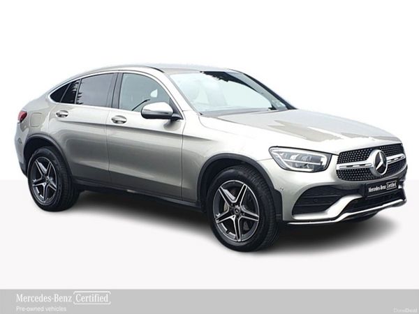 Mercedes-Benz GLC SUV, Petrol Plug-in Hybrid, 2022, Silver