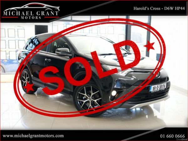 Toyota RAV4 SUV, Diesel, 2016, Black