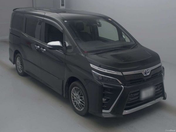 Toyota Voxy MPV, Petrol Hybrid, 2021, Black