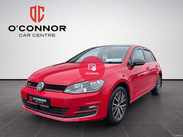 Volkswagen Golf Estate, Diesel, 2017, Red