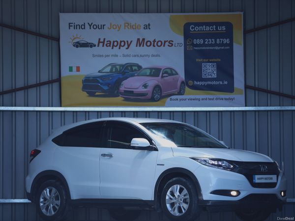 Honda Vezel SUV, Petrol Hybrid, 2015, White