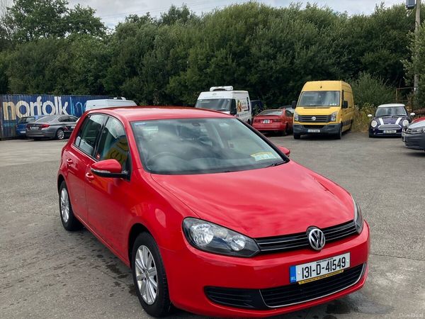 Volkswagen Golf Hatchback, Petrol, 2013, Red