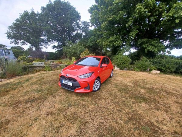 Toyota  Hatchback, Petrol Hybrid, 2021, Red
