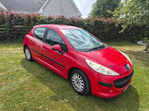 Peugeot 207 Hatchback, Diesel, 2008, Red