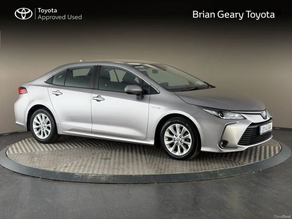 Toyota Corolla Saloon, Petrol Hybrid, 2021, Grey