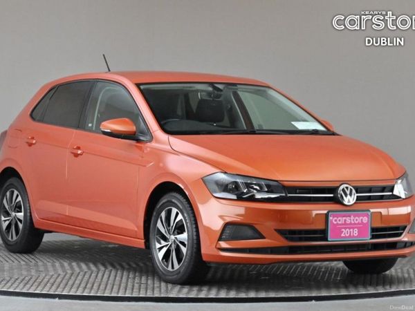 Volkswagen Polo Hatchback, Petrol, 2018, Orange