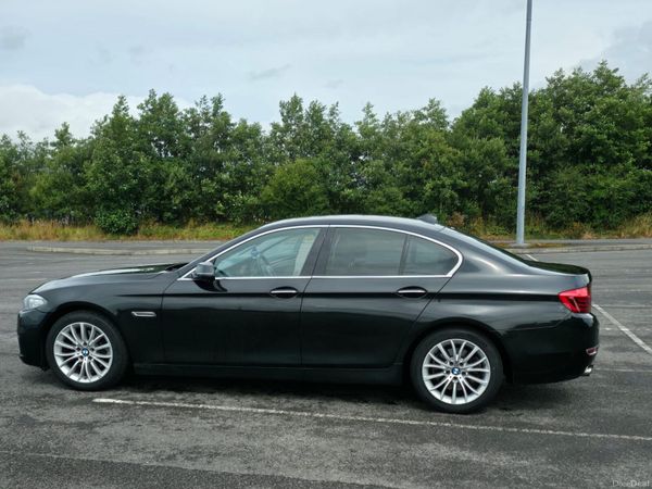 BMW 5-Series Saloon, Diesel, 2016, Black