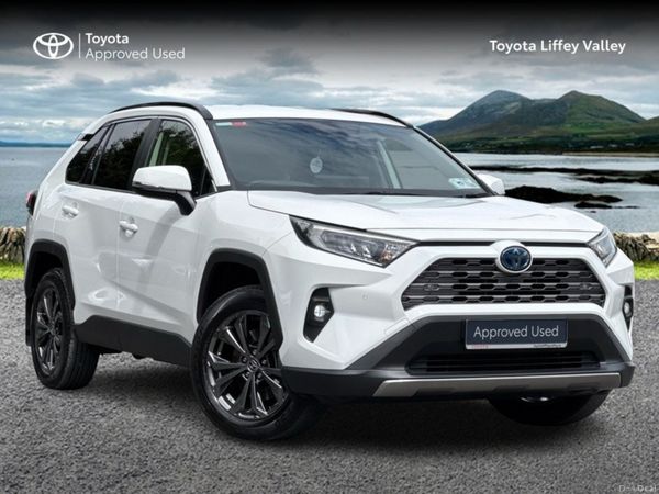 Toyota RAV4 SUV, Petrol Hybrid, 2023, White