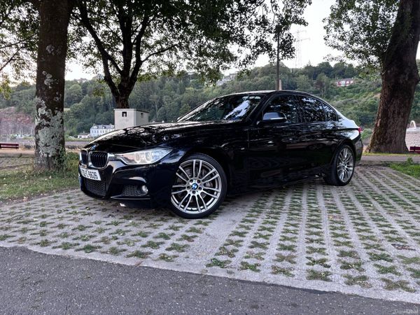BMW 3-Series Saloon, Petrol Hybrid, 2013, Black
