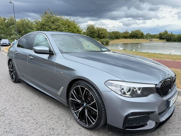 BMW 5-Series Saloon, Diesel, 2017, Grey