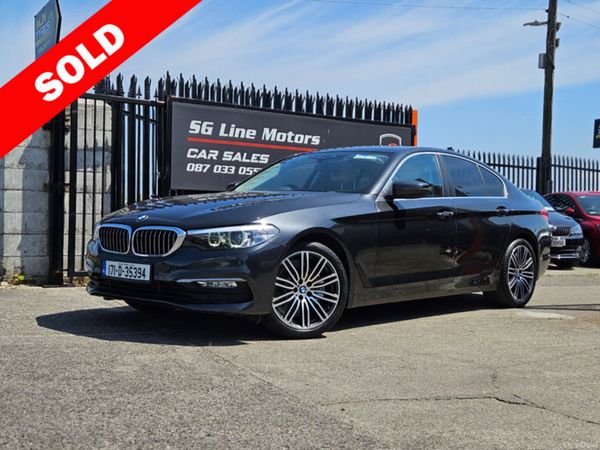 BMW 5-Series Saloon, Diesel, 2017, Grey