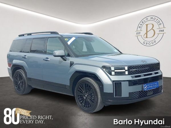 Hyundai Santa Fe SUV, Petrol Plug-in Hybrid, 2025, Blue