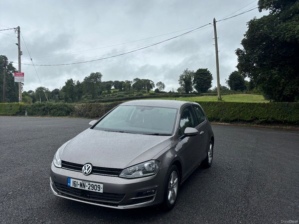 Volkswagen Golf Hatchback, Diesel, 2016, Grey