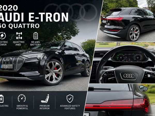 Audi e-tron Estate, Electric, 2020, Black
