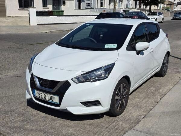 Nissan Micra Hatchback, Petrol, 2018, White