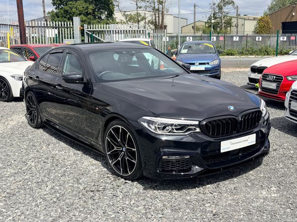 BMW 5-Series Saloon, Diesel, 2018, Black