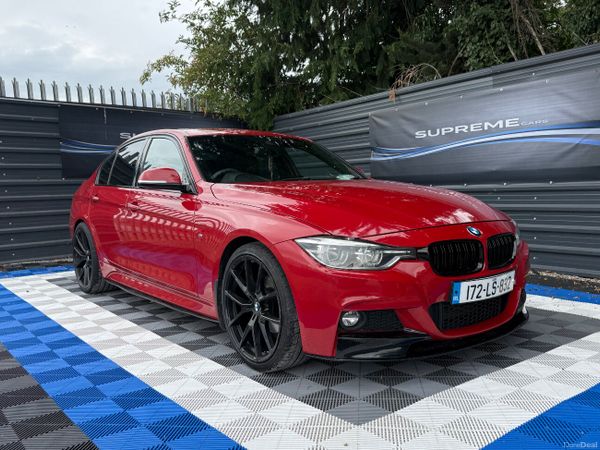 BMW 3-Series Saloon, Diesel, 2017, Red