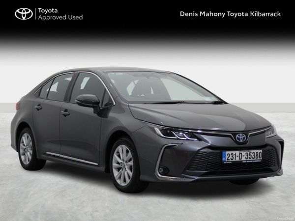 Toyota Corolla Saloon, Petrol Hybrid, 2023, Grey