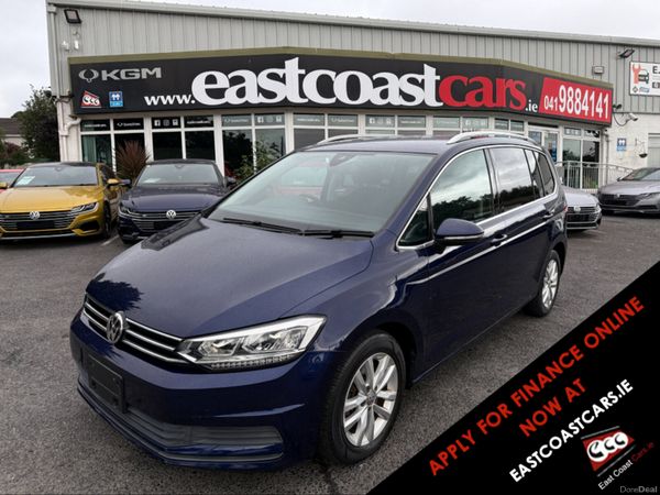 Volkswagen Touran MPV, Petrol, 2017, Blue