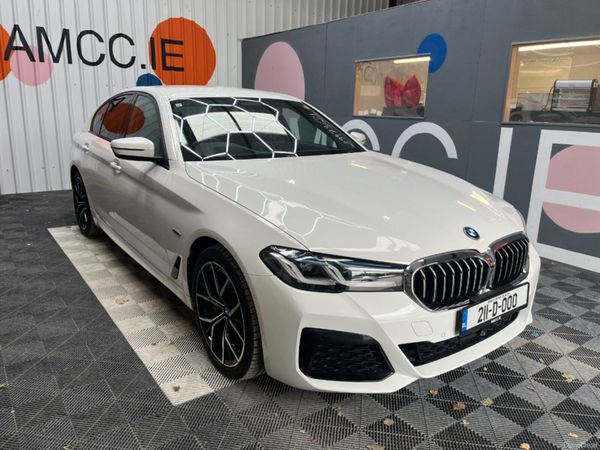 BMW 5-Series Saloon, Diesel, 2021, White