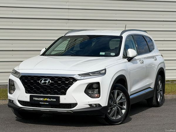Hyundai Santa Fe SUV, Diesel, 2019, White