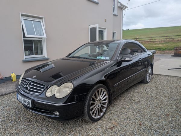 Mercedes-Benz CLK Coupe, Petrol, 2004, Black